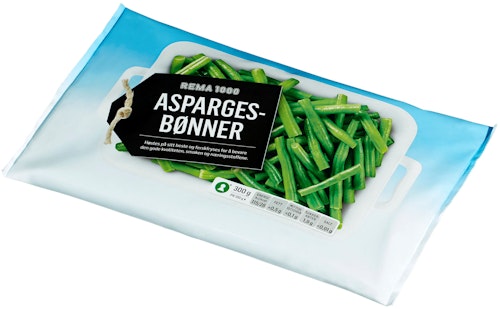 Bilde: © REMA 1000 / Kolonial.no REMA 1000 Aspargesbønner Fryst, 300 g