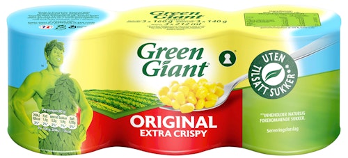 Bilde: © Green Giant / Oda Green Giant Mais 3x160g