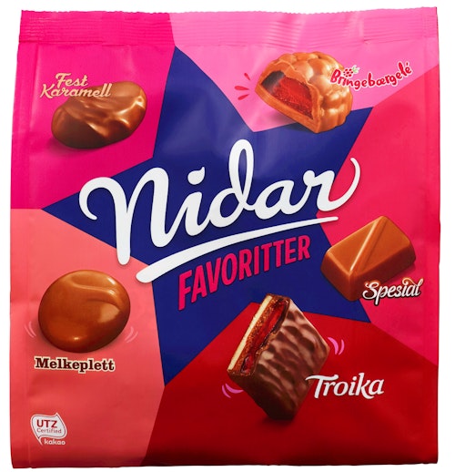 Bilde: © Nidar / Oda Nidar Troika Favoritter 300 g