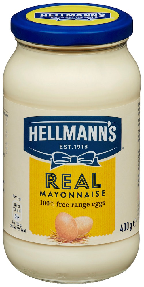 Bilde: © Hellmann's / Kolonial.no Hellmann's Ekte Majones 400 g