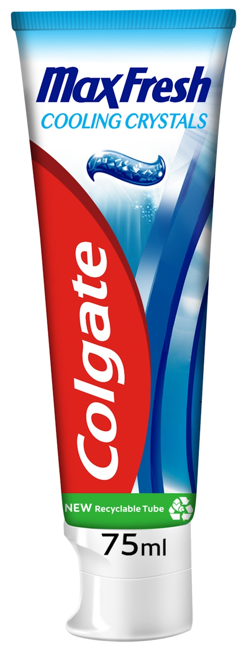 Bilde: © Colgate / Oda Colgate Tannkrem Max Fresh Cooling Crystals, 75 ml