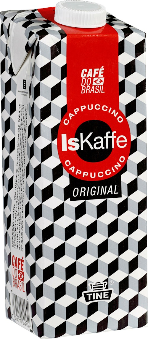 Bilde: © Tine / Kolonial.no Tine IsKaffe Cappuccino 1 l