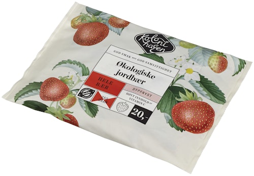 Bilde: © Kolonihagen / Kolonial.no Kolonihagen Jordbær Økologisk, 250 g