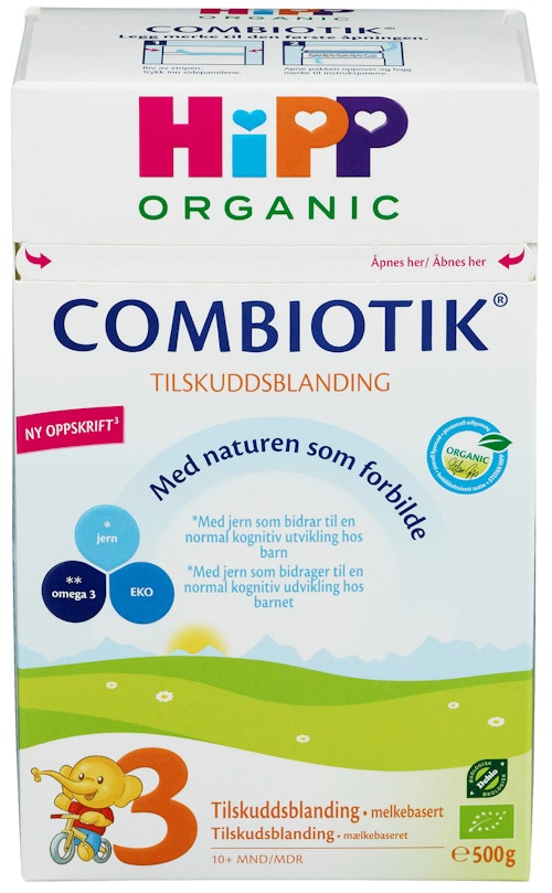 Bilde: © Hipp / Oda Hipp Combiotik Pulver 3 Fra 10 mnd, 500 g
