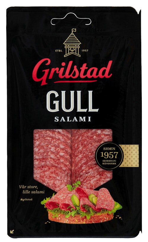Bilde: © Grilstad / Oda Grilstad Gullsalami 80 g