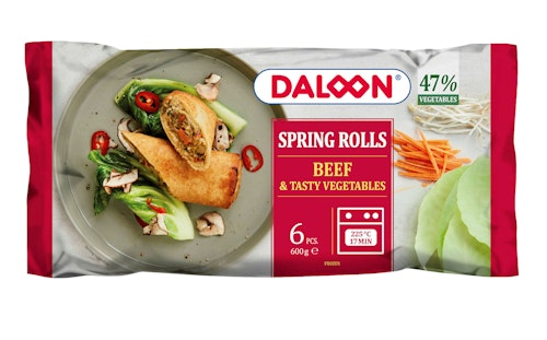 Bilde: © Daloon / Kolonial.no Daloon Springrolls med Oksekjøtt 600 g