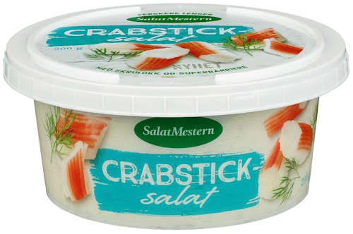 Bilde: © Salatmester'n / Kolonial.no Salatmester'n Crabsticksalat 200 g