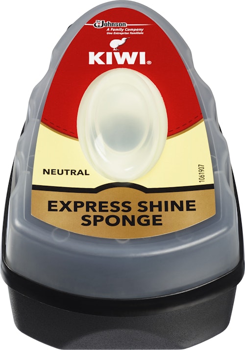 Kiwi Express Shine Sort Svamp
