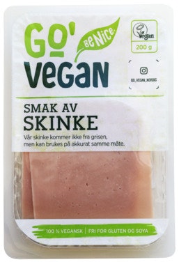 Bilde: © Go Vegan / Oda Go Vegan Go' Vegan Smak Av Skinke 200 g