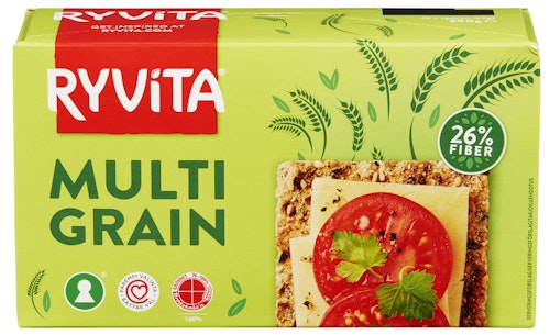 Bilde: © Ryvita / Oda Ryvita Ryvita Multigrain Knekkebrød, 250 g