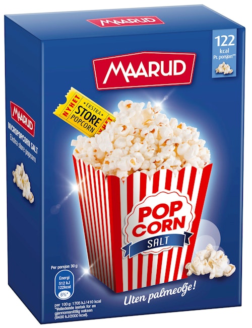 Bilde: © Maarud / Kolonial.no Maarud Micropop 240 g