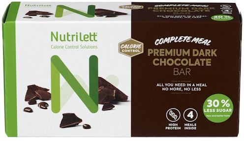 Bilde: © Nutrilett / Oda Nutrilett Premium Dark Chocolate 4pk, 0,24 kg