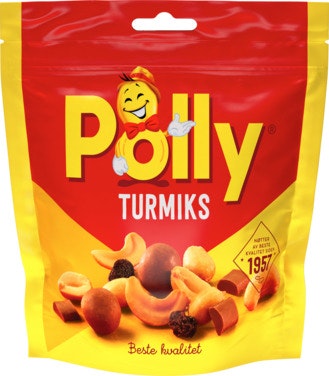 Bilde: © Polly / Oda Polly Turmiks Nøtter & Sjokolade, 260 g