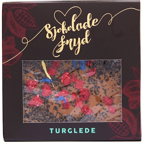 Bilde: © Jentene På Tunet / Oda Jentene På Tunet Turglede Sjokolade Med Lakris 65 g