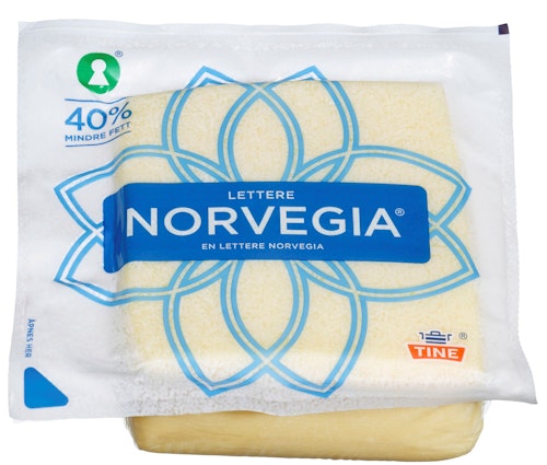 Bilde: © Tine / Kolonial.no Tine Norvegia Lettere Skorpefri, ca. 500 g