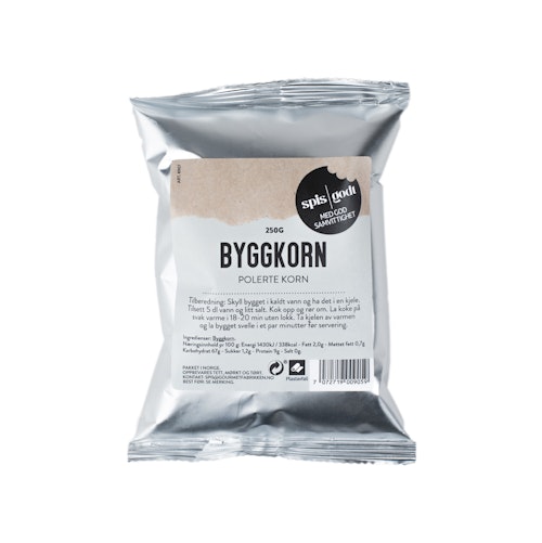 Bilde: © Spis / Oda Spis Porsjonspose Bygggryn/korn 250 g