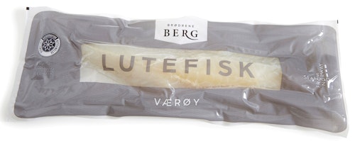 Bilde: © Brødrene Berg / Oda Brødrene Berg Lutefisk Loin Beinfri, ca. 1,3 kg