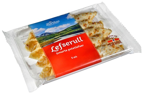Bilde: © Berthas / Kolonial.no Berthas Berthas Lefserull 5 stk, 250 g