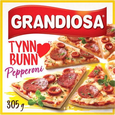 Bilde: © Grandiosa / Oda Grandiosa Tynn Bunn Pepperoni