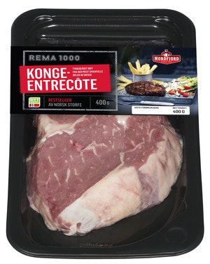 Bilde: © Nordfjord / Oda Nordfjord Konge Entrecote 400 g