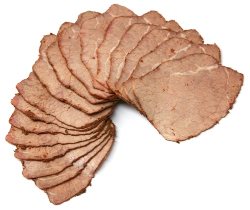 Bilde: © Strøm-Larsen / Kolonial.no Strøm-Larsen Økologisk Pastrami Skivet 200 g