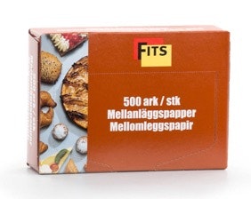 Mellomleggspapir 12 x 8,5 cm, 1 stk