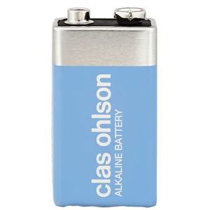 Clas Ohlson Co-batteri 9v