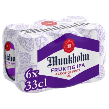 Bilde: © Munkholm / Oda Munkholm Munkholm Fruktig IPA 6 x 0,33l, 1,98 l