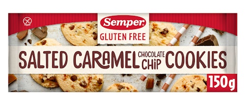 Bilde: © Semper / Oda Semper Salted Caramel Chocolate Cookie Glutenfri, 150 g