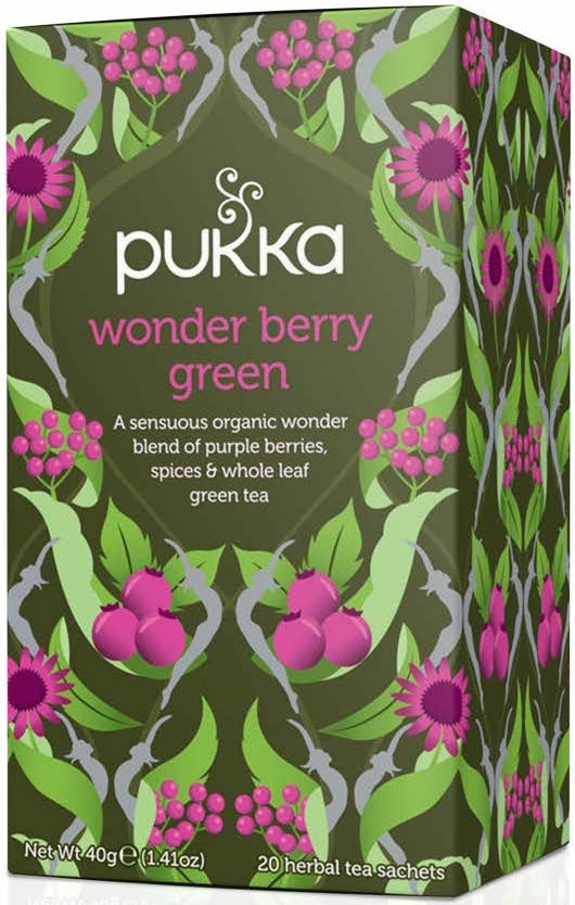 Pukka Wonder Berry Green