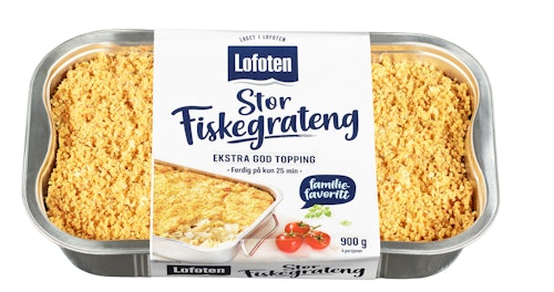 Bilde: © Lofoten / Oda Lofoten Fiskegrateng 900 g