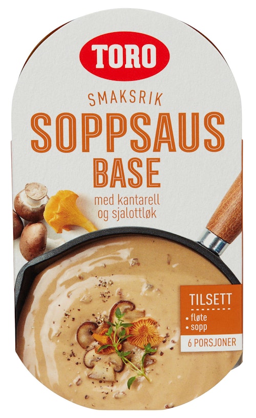 Bilde: © Toro / Kolonial.no Toro Smaksrik Soppsaus Base 71 g