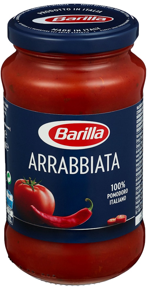 Bilde: © Barilla / Kolonial.no Barilla Arrabbiata Pastasaus 400 g