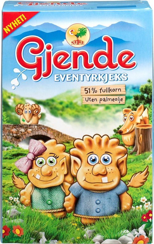 Bilde: © Sætre / Kolonial.no Sætre Gjende Eventyrkjeks 175 g