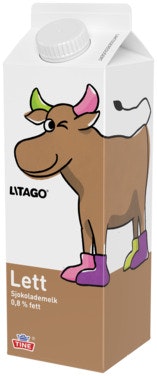 Bilde: © Tine / Oda Tine Litago Sjokolade Lettere 0,5 l
