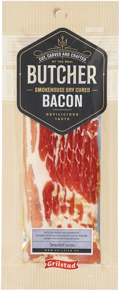Grilstad Butcher Bacon Tørrmodnet