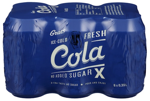 Bilde: © Grans Bryggeri / Oda Grans Bryggeri Grans Cola X 6 x 0,33l, 1,98 l