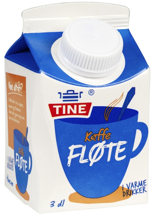 Bilde: © Tine / Kolonial.no Tine Kaffefløte 10% 0,3 l