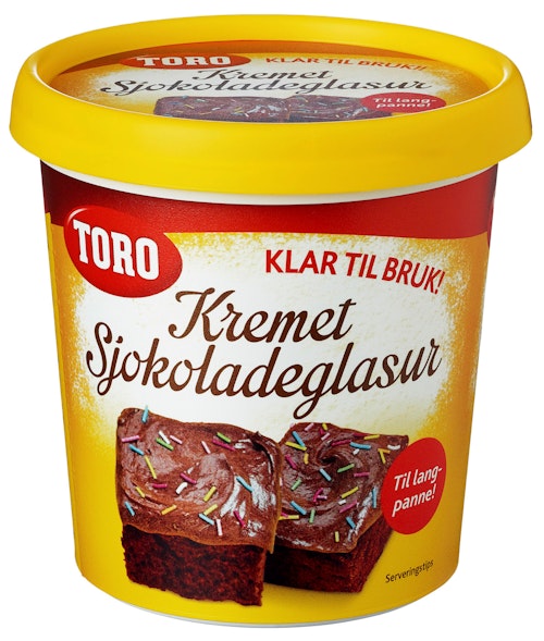 Bilde: © Toro / Kolonial.no Toro Kremet Sjokoladeglasur 340 g