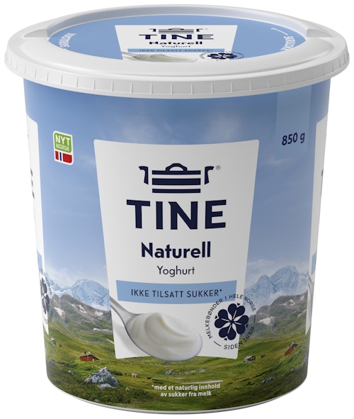 Bilde: © Tine / Oda Tine Yoghurt Naturell 850 g