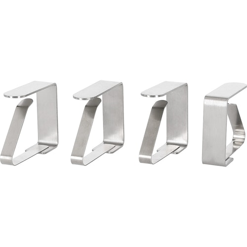 Bilde: © Clas Ohlson / Oda Clas Ohlson Dukholder i rustfritt 4 stk
