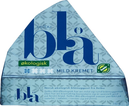 Bilde: © Tine / Kolonial.no Tine Selbu Blå Økologisk 150 g