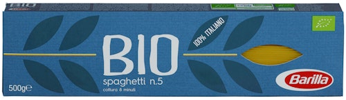 Bilde: © Barilla / Kolonial.no Barilla Spaghetti Økologisk, 500 g