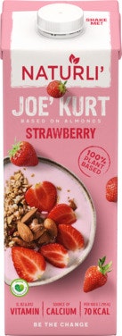 Bilde: © Naturli' / Oda Naturli' Joe'kurt Strawberry 1 l