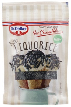Bilde: © Dr. Oetker / Oda Dr. Oetker Salty Licorice Delight 40 g