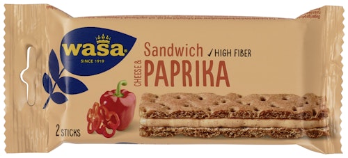 Wasa Sandwich Cheese & Paprika 40 g
