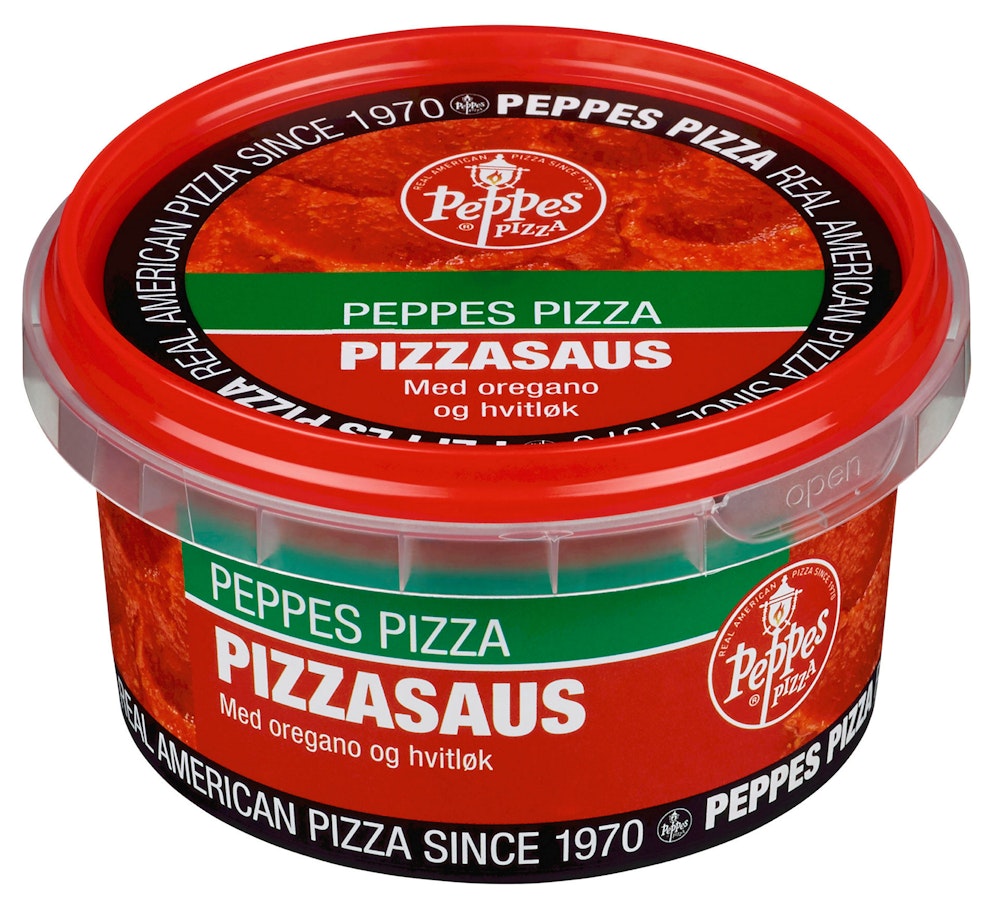 Peppes Pizza Pizzasaus Oregano & Hvitløk