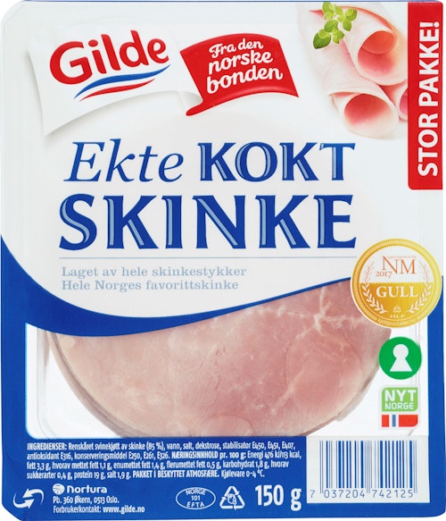 Bilde: © Gilde / Kolonial.no Gilde Kokt Skinke 150 g