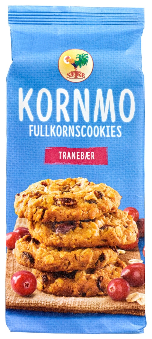 Bilde: © Sætre / Oda Sætre Kornmo Fullkornscookie Tranbær 200 g