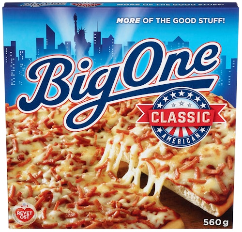 Bilde: © Big One / Kolonial.no Big One Big One Classic Pizza 570 g